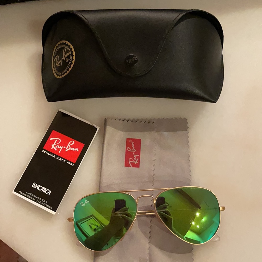 Ray Ban Aviator (green)